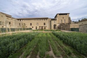 Visita a l'hort del Monestir de Pedralbes